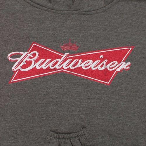 Bud Bowtie Logo - Budweiser Bowtie Can Logo Beer Pouch Hoodie - Quality Liquor Store