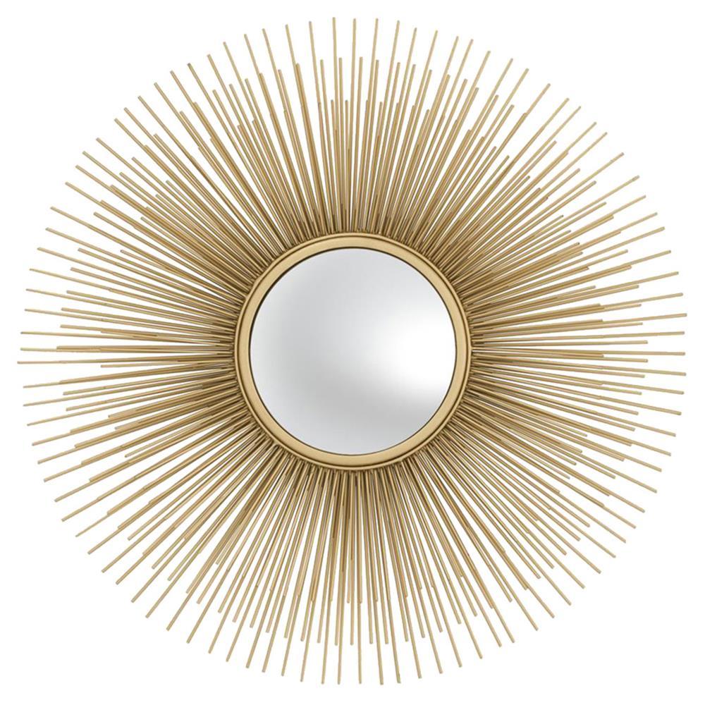 French Gold Sun Logo - Eichholtz French Country Solaris Starburst Gold Sun Convex Wall Mirror
