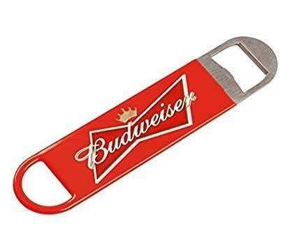 Bud Bowtie Logo - Amazon.com: Budweiser Bowtie Bartenders Paddle Bottle Opener: Vinyl ...