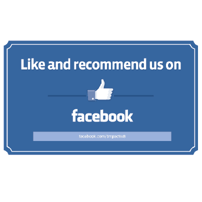 Like Us On Facebook Logo - Facebook Business Resources Downloads From Impactiv8