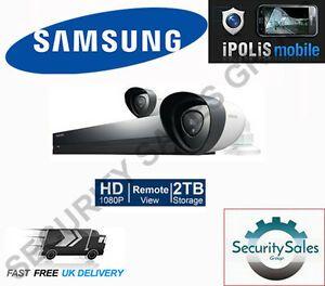 Samsung Surveillance Logo - Samsung SDH-P4021P Full HD 1080P 8 Channel 2 Camera CCTV Video ...