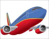 Red and Blue Airplane Logo - Best Air Ways;; image. Interface design, UI Design, Design web
