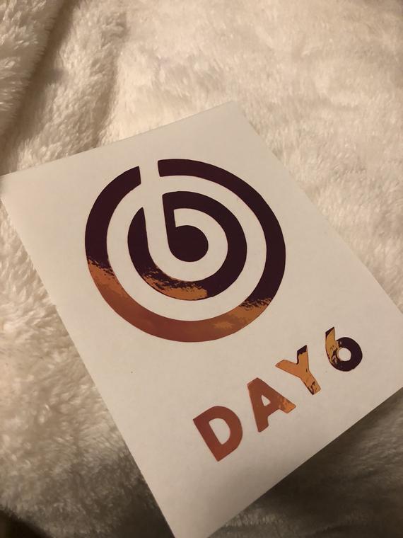 Day6 Kpop Logo - Day6 Logo Decal | Etsy