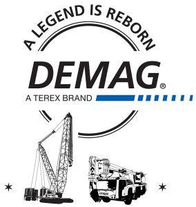 Demag Logo - Terex brings back its popular Demag Cranes line | M. EQUIPMENT ...