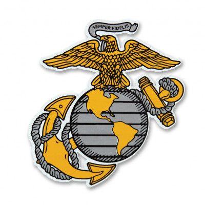 Marines.com Logo - MARINES EGA LOGO DECAL