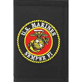 Marines Logo - WL0014 WALLET U.S.MARINES SEMPER FI LOGO (3 1 2X5)EEI