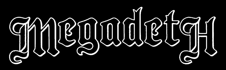 Megadeth Logo - MEGADETH BAND LOGO 1985 | Typophile