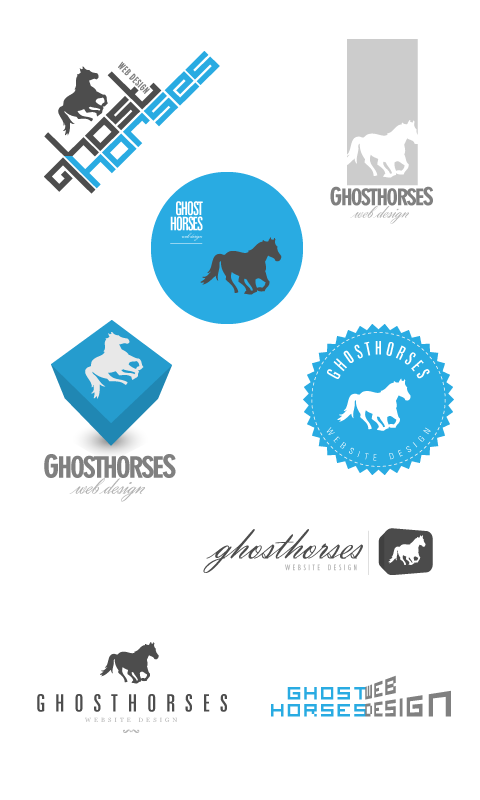 www Website Logo - Ghosthorses logo redesign ideas. Web Design