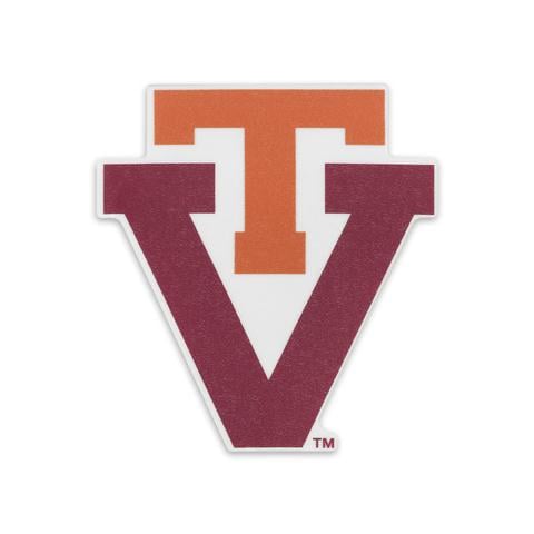 Virginia Tech Logo - Virginia Tech Vault Logo Decal – Campus Emporium