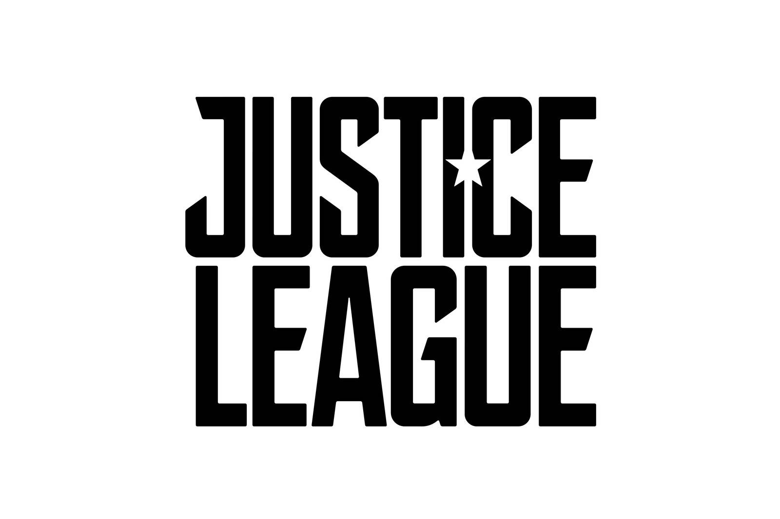 Black and White Movie Logo - New Justice League Movie Logo Released