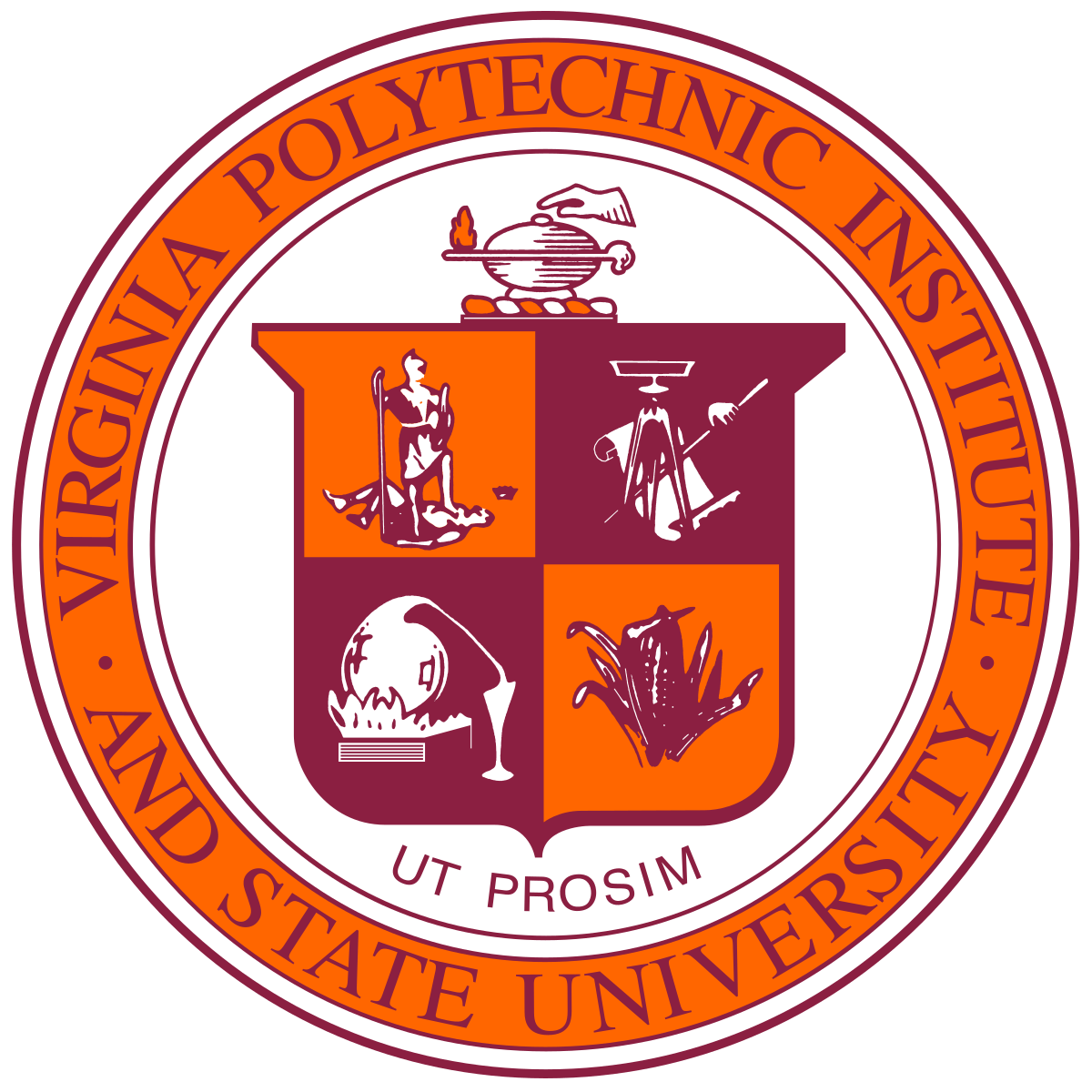 Orange Square Tech Logo - Virginia Tech
