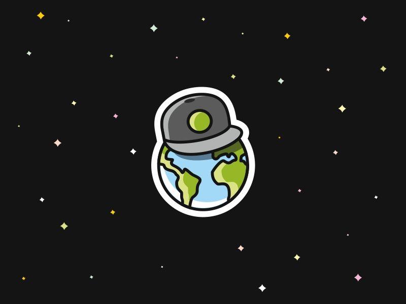Cool X Logo - Cool Earth sticker by Dick Blacker x logo design | Dribbble | Dribbble