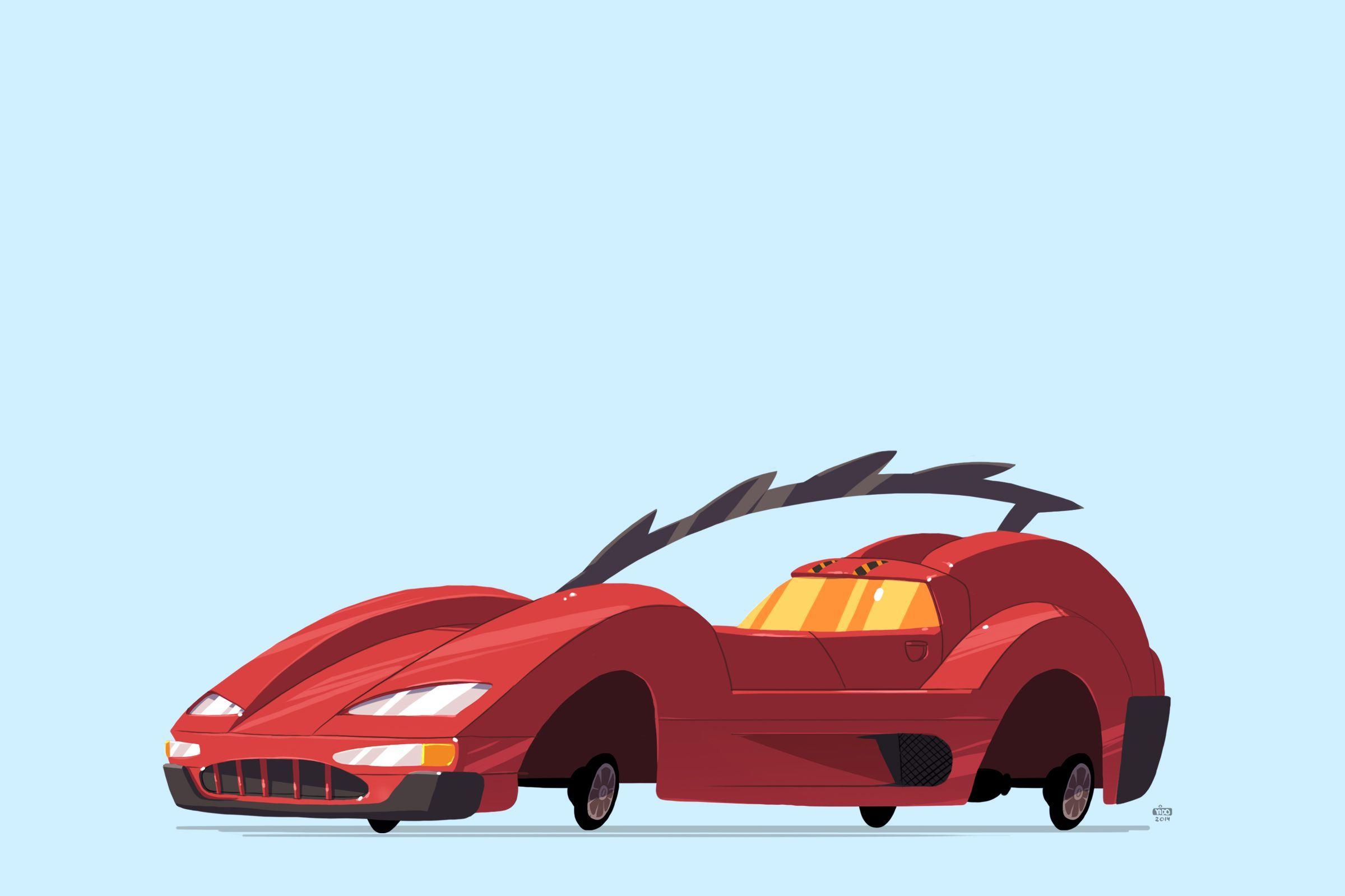 Red Eagle Car Logo - Max Damage's Red Eagle - Carmageddon | Games → Technics | Pinterest
