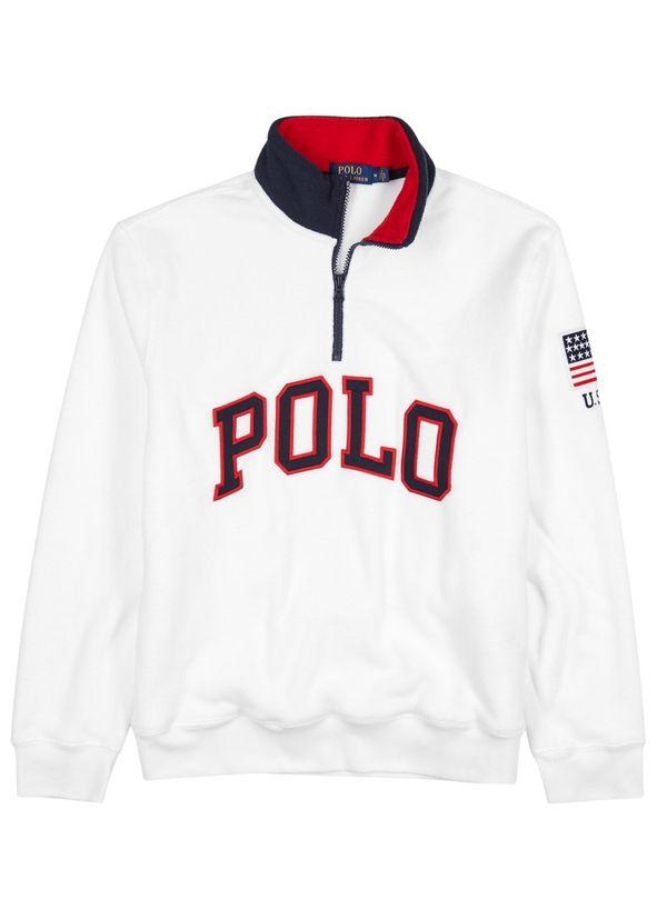 Ralph Lauren White Logo - Polo Ralph Lauren Polo Shirts, T-Shirts, Jumpers - Harvey Nichols