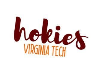 Virginia Tech Logo - Virginia tech hokies | Etsy