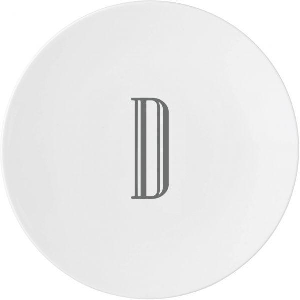 Diamond D Logo - Lenox 876401 Charcoal Diamond D Accent Plate, Letter D | Souq - UAE