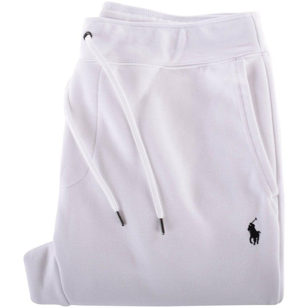 Ralph Lauren White Logo - Polo Ralph Lauren White Logo Track Pants in White for Men - Lyst