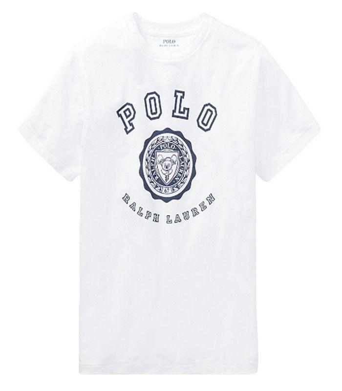 Ralph Lauren White Logo - Ralph Lauren Boys White Logo T-Shirt