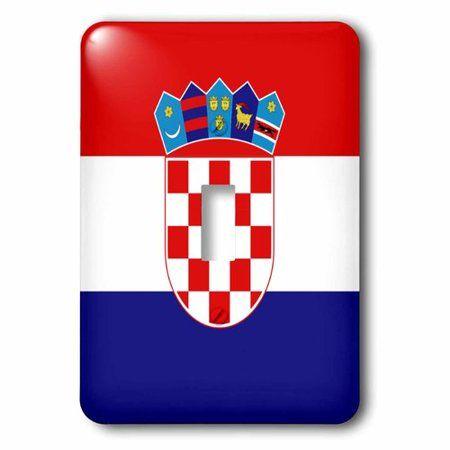 Red White and Blue Stripes Logo - 3DRose Flag of Croatia red white blue stripes