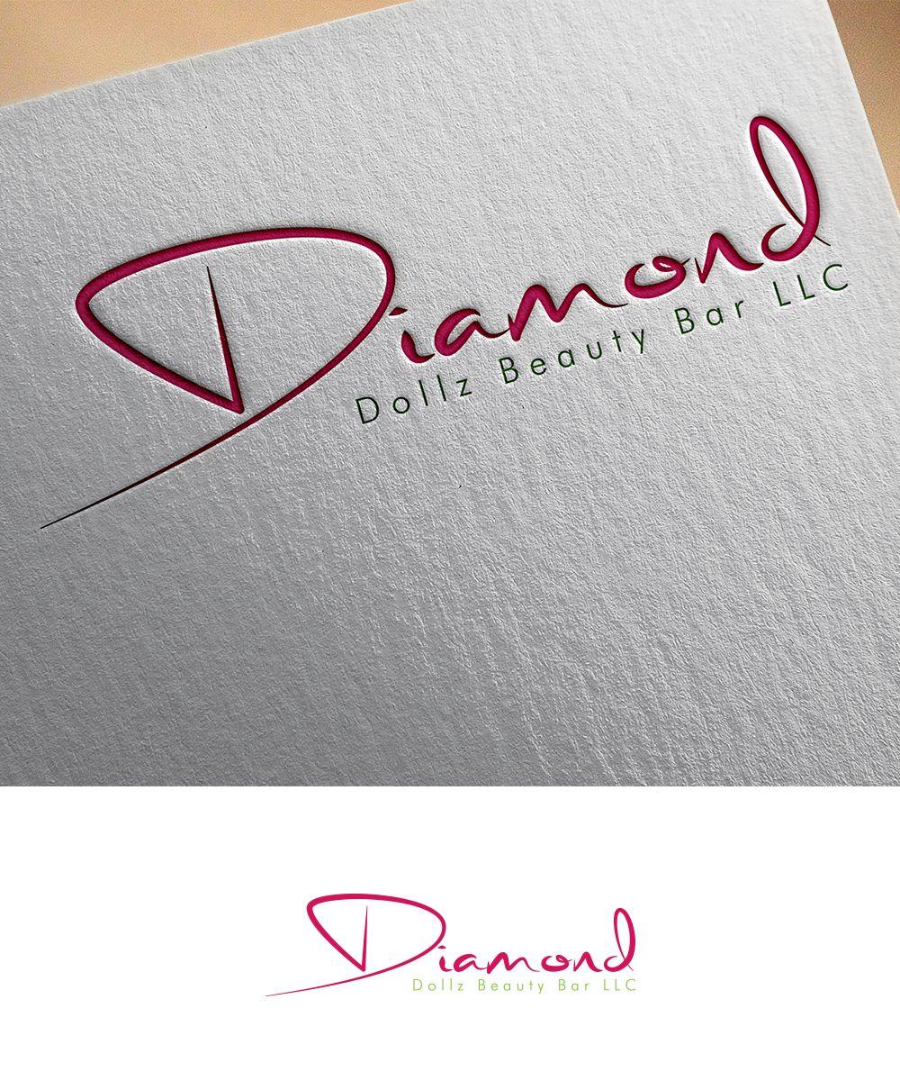 Diamond D Logo - Elegant, Modern, Beauty Salon Logo Design for Diamond Dollz Beauty ...