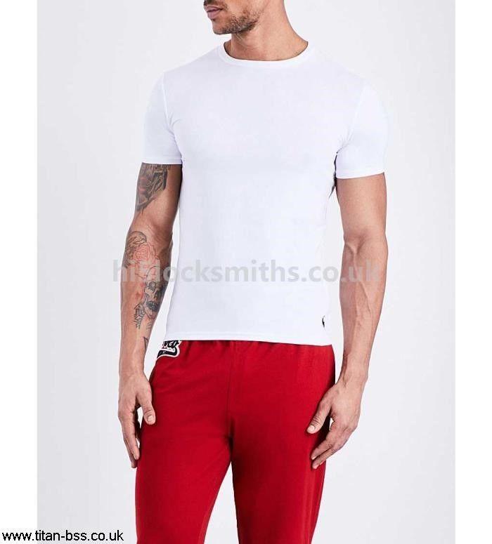 Ralph Lauren White Logo - men's suits POLO RALPH LAUREN White Logo-detail t-shirt Kind stretch ...