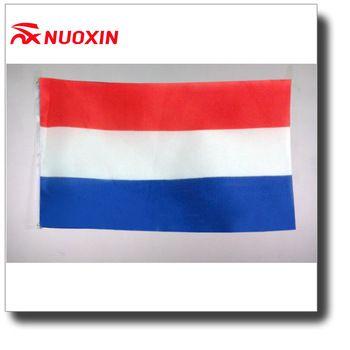 Red White and Blue Stripes Logo - Nx Flag Screen Printed Flying The Netherlands Red White Blue Stripes
