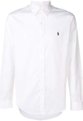 Ralph Lauren White Logo - Polo Ralph Lauren White Button Down Tops For Men - ShopStyle UK