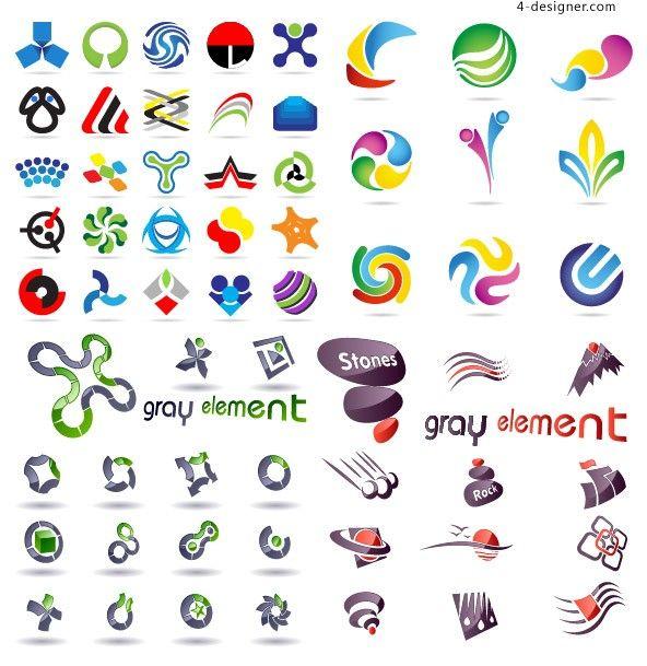 4 Dot Logo - 4-Designer | Logo graphics template vector material