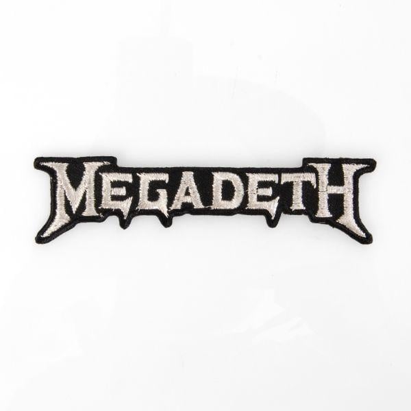 Megadeth Logo - Megadeth Logo Patch (Silver) Patch