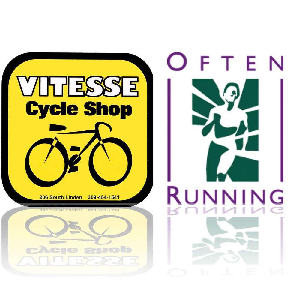 Serious Cycling Bike Shop Logo - History of Vitesse Cycle Cycle. Normal, IL Bike Shop