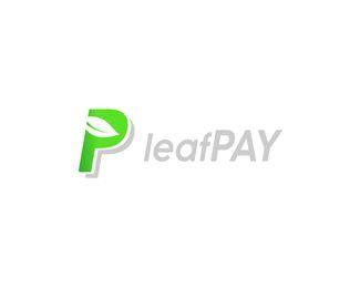 Money Service Logo - P logo for leafpay Logo design - -SPECIAL PRICE- modern, simple ...