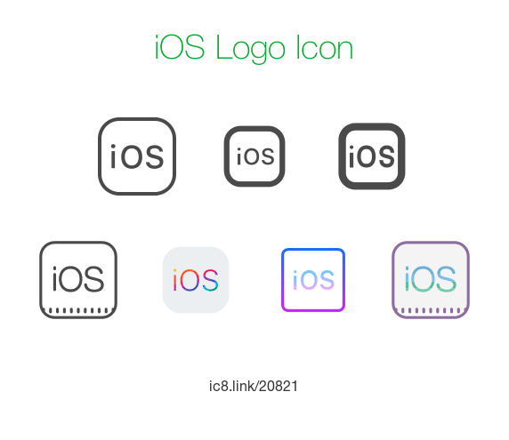 iOS Logo - iOS Logo Icon - free download, PNG and vector