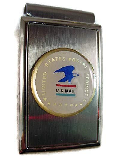 Money Service Logo - USPS US POSTAL SERVICE LOGO ON STAINLESS STEEL MONEY CLIP at Amazon ...