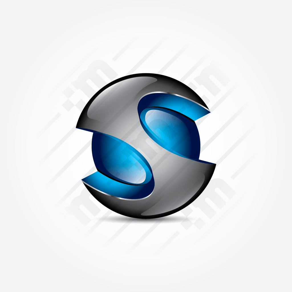 S1 Logo - 3D Logo Design S1