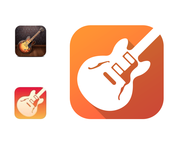 Band App Logo - Garage Band iOS 7 icon redesign by Alex Sadeck | Dribbble | Dribbble