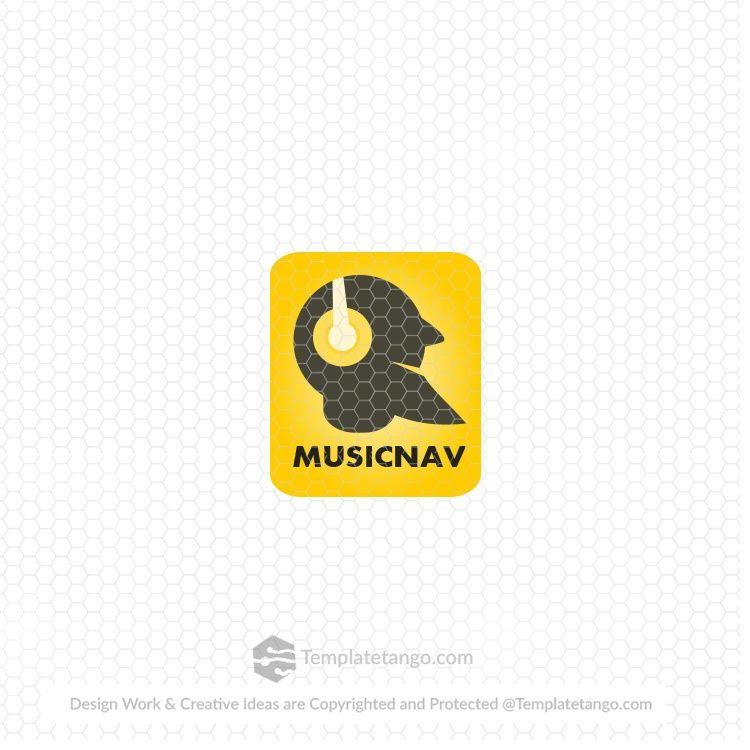 Band App Logo - Modern Music Band Logo. Ready Made Logos