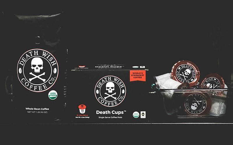 Old Coffee Brand Logo - The origins of our famous logo – Death Wish Coffee Company