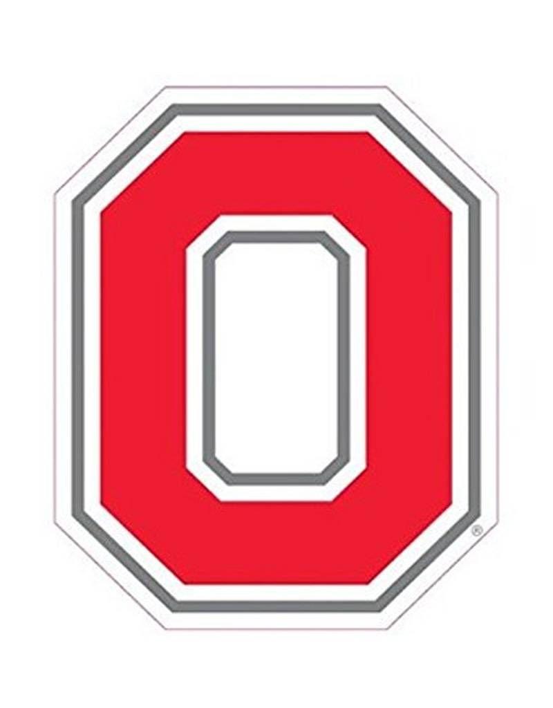 Ohio State O Logo - BLOCK O MAGNET