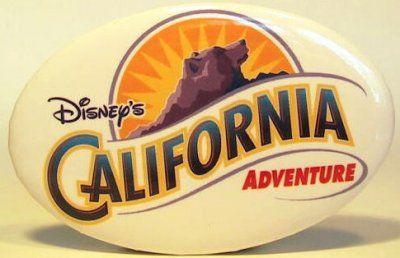 California Adventure Logo - Disney's California Adventure logo button from our Buttons ...