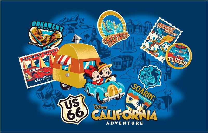 Disney's California Adventure Logo - Gearing Up for New Disney California Adventure Park Merchandise ...