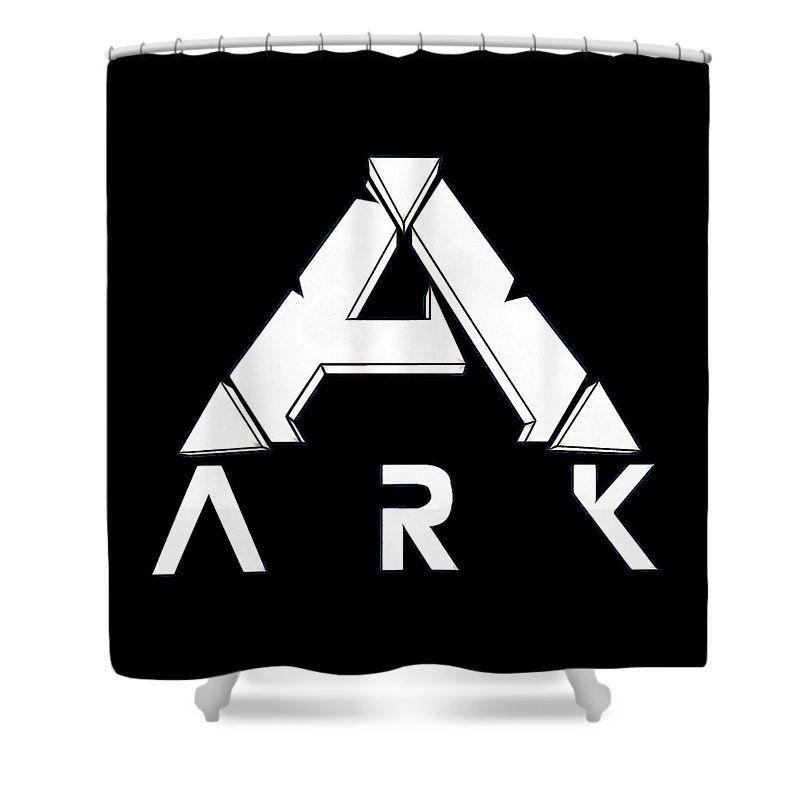 Ark Logo - Ark Logo Shower Curtain