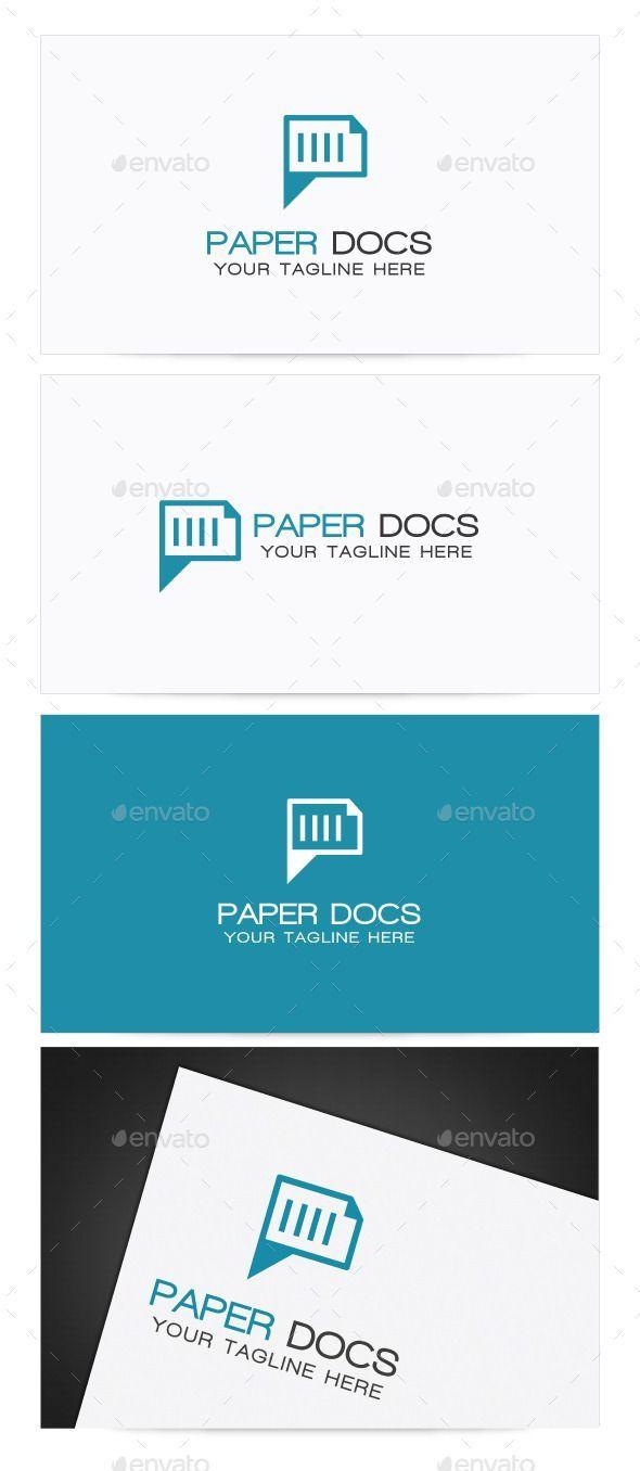 Google Docs Logo - Paper Docs Logo | Fonts-logos-icons | Logos, Letter logo, Logo templates