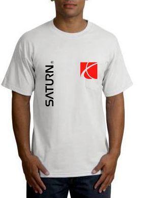 Saturn Car Logo - Saturn Car Logo T Shirt (White)