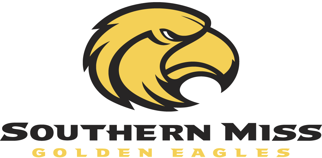 Golden E Logo - Southern Miss Golden Eagles Primary Logo - NCAA Division I (s-t ...