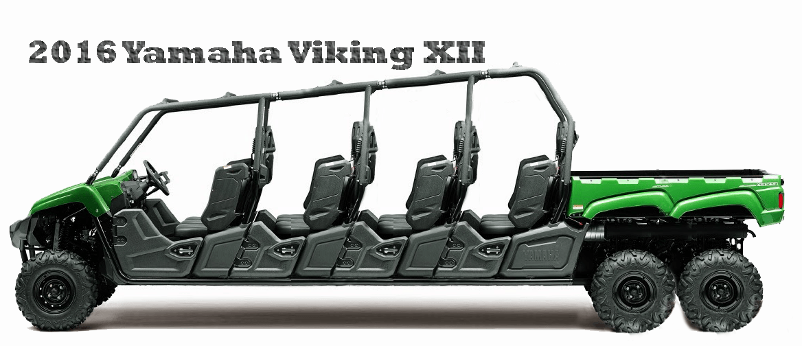 Yamaha Viking Logo - Just Announced, the 2016 Yamaha Viking XII | The Honda Side by Side ...