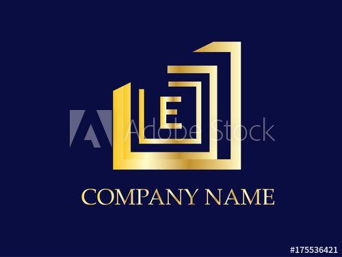 Golden E Logo - Golden E Logo Design Vector - Buy this stock vector and explore ...