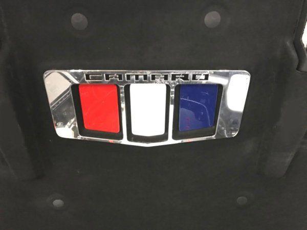 2018 Camaro Logo - 2016-2018 Camaro Under Hood Badge Inserts 4 Piece Kit - RPIDesigns.com