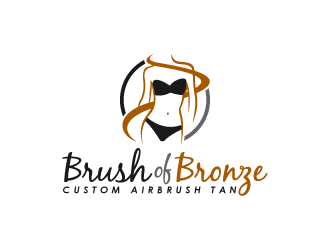 Bronze Logo - Brush of Bronze logo design - 48HoursLogo.com