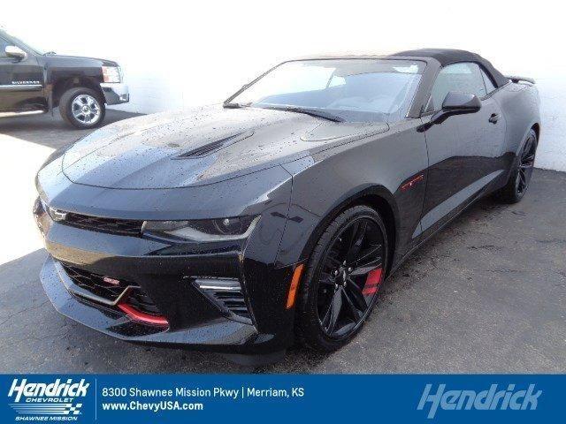 2018 Camaro Logo - New Car 2018 Black Chevrolet Camaro 2dr Conv 2SS in KS