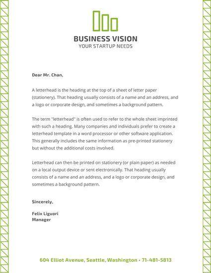 Official Business Logo - Customize Business Letterhead templates online